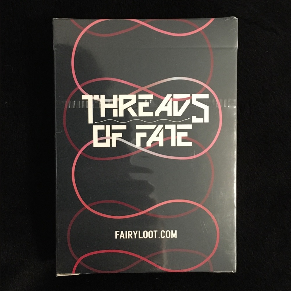 Threads Of Fate Bookish Playing Card Deck - Fairyloot Exclusive - Art By Naiivu